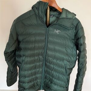 Arc'teryx Men's Forest Green Puffer Jacket